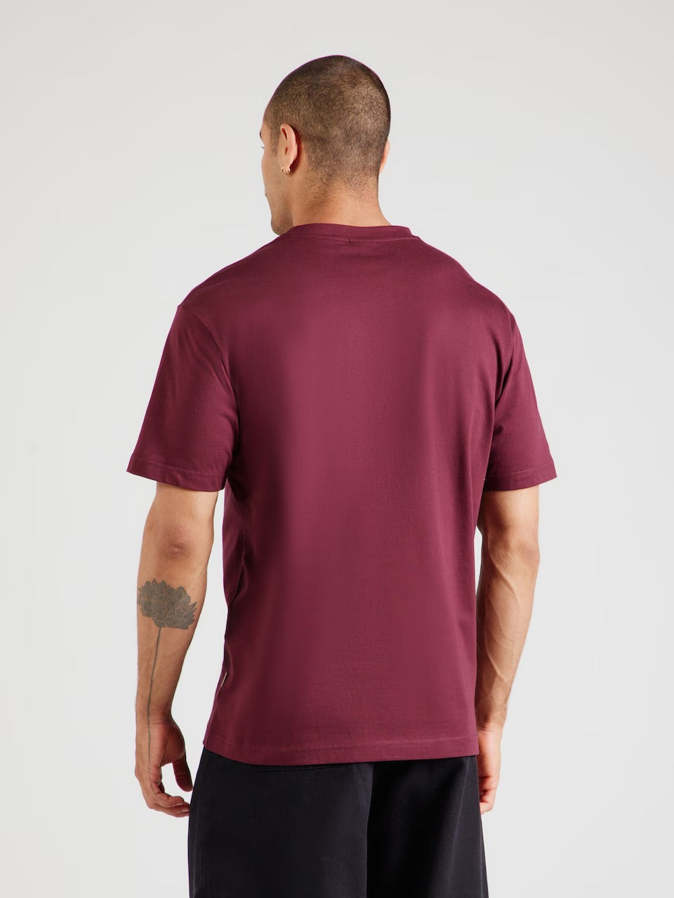 Maroon Oversized Tee