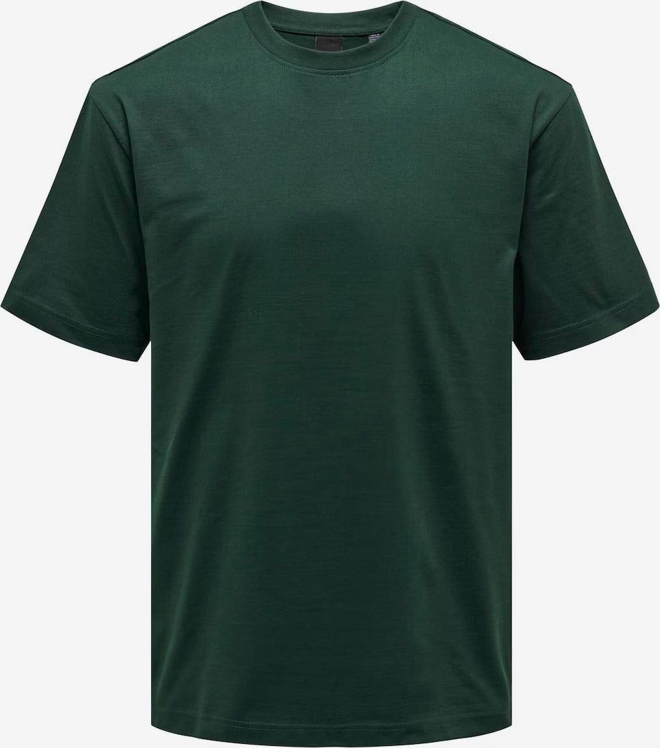Bottle Green Oversized Tee