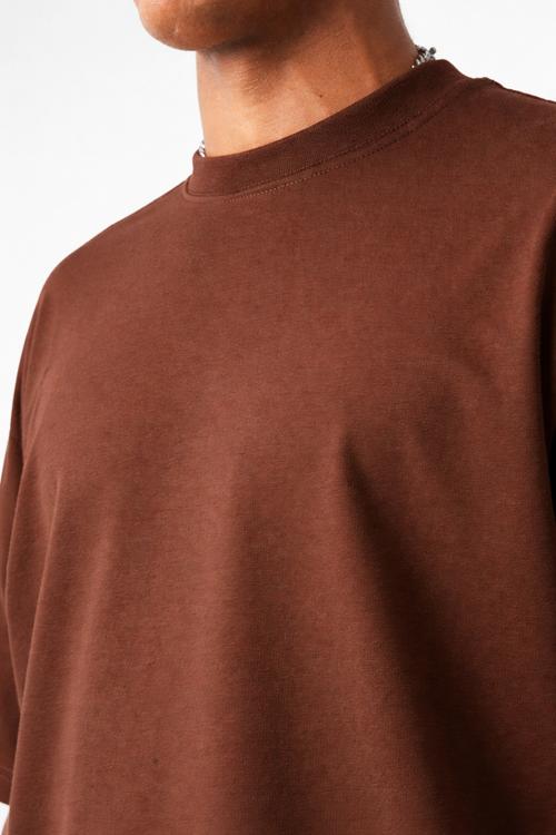 Brown Oversized Tee