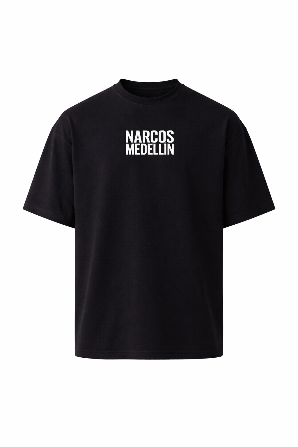 Narcos Medellin Oversized Black Tee
