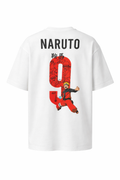 Naruto Oversized White Tee