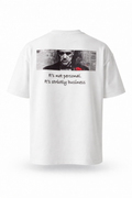 God Father Oversized White Tee