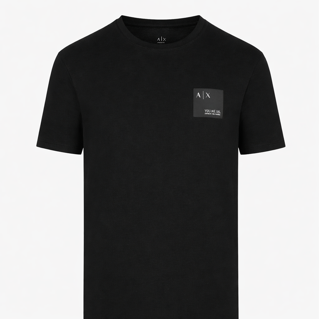 AX Pocket Black T-Shirt