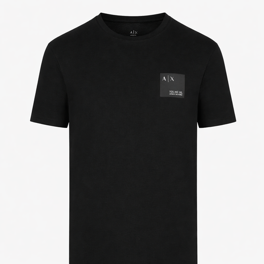 AX Pocket Black T-Shirt