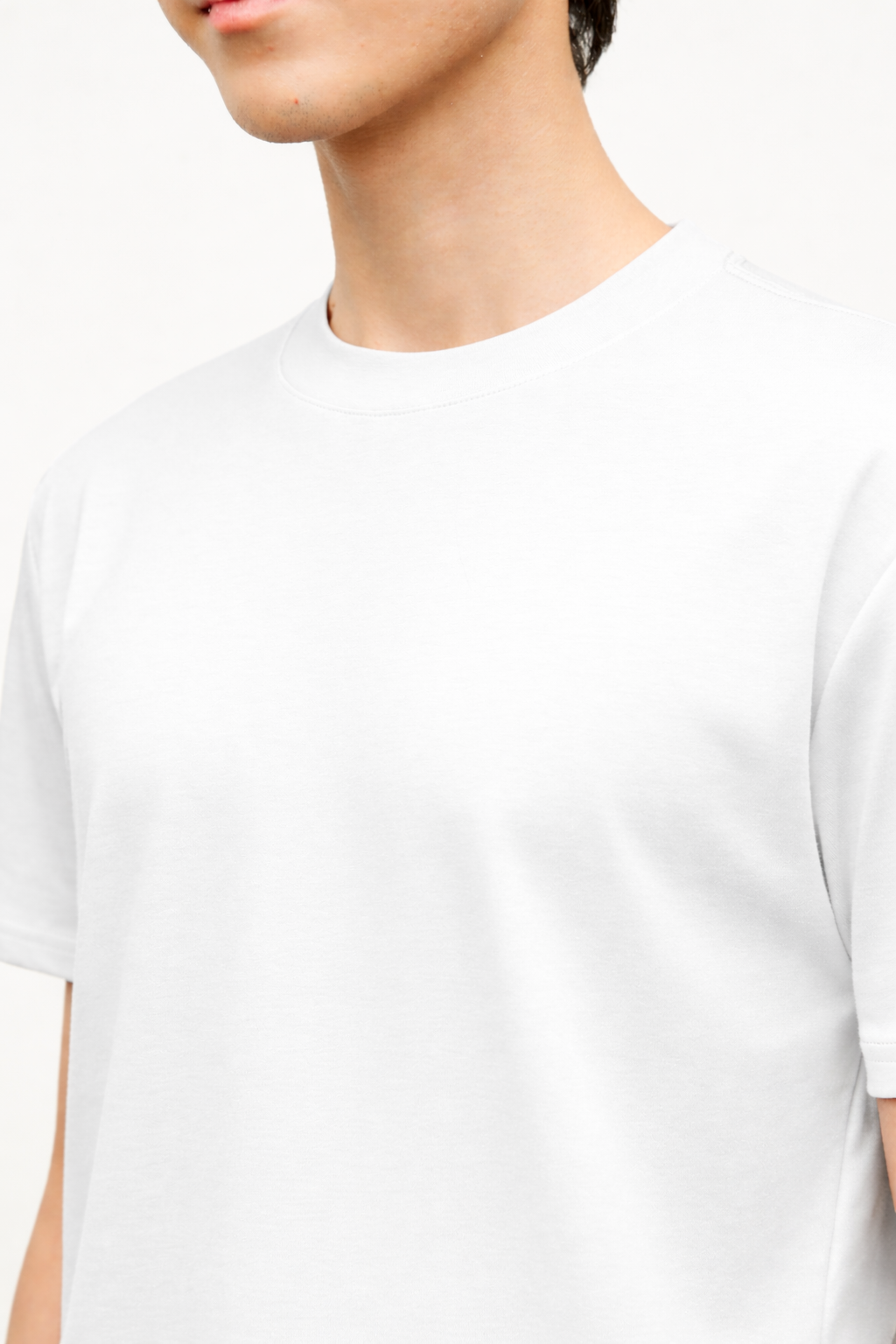 White Oversized Tee