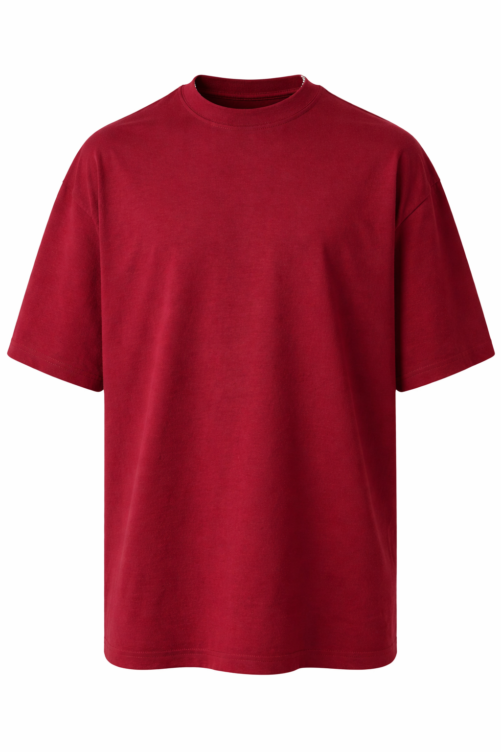 Maroon Oversized Tee