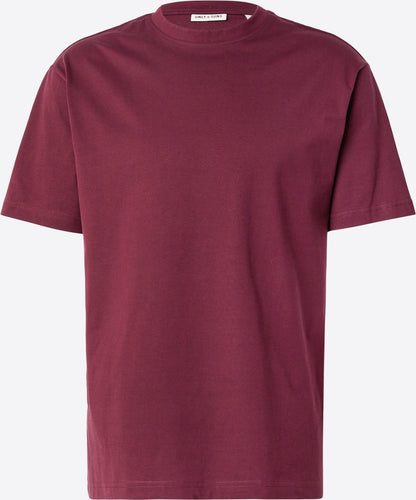 Maroon Oversized Tee