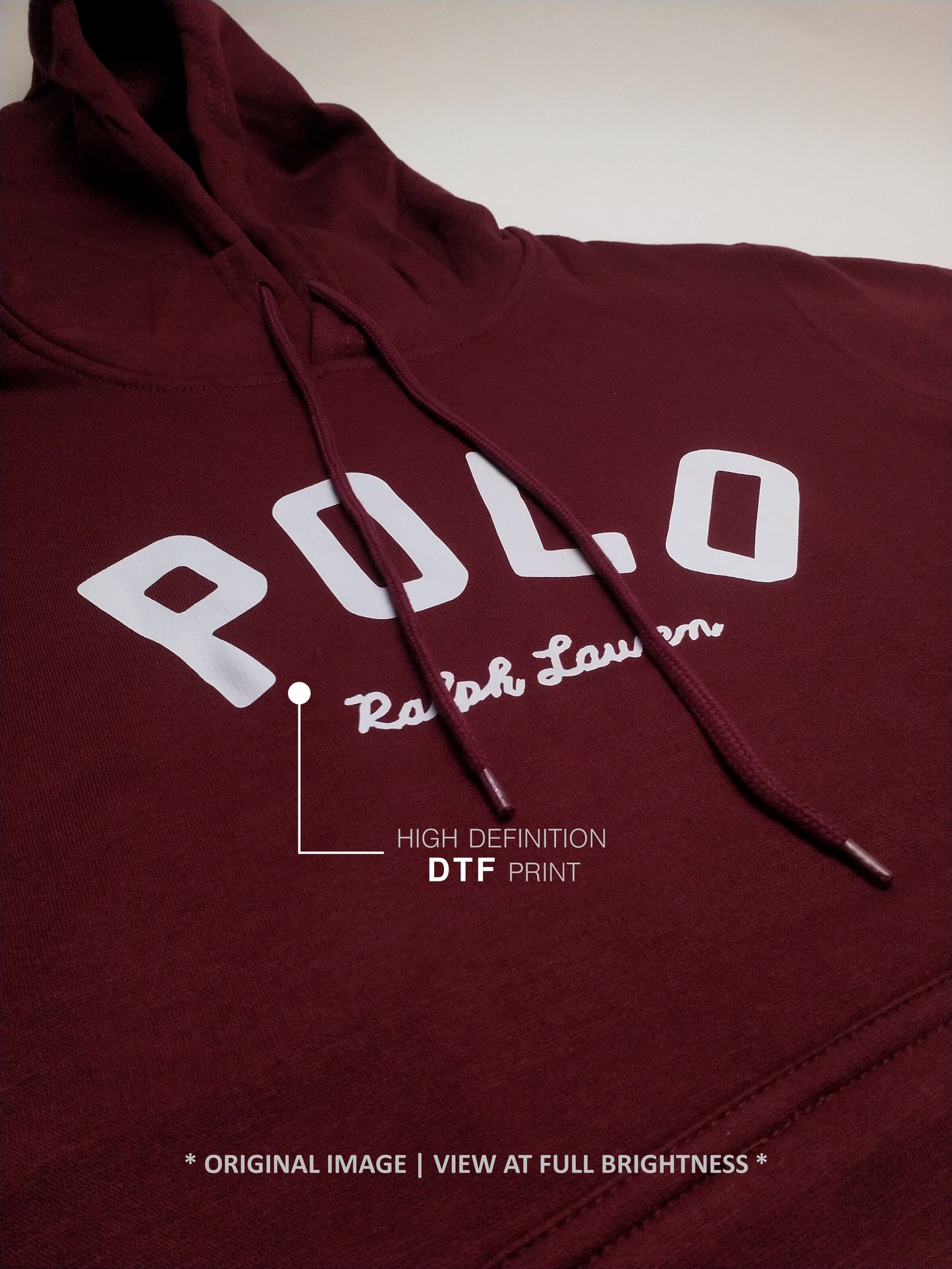 PRL Maroon Hoodie