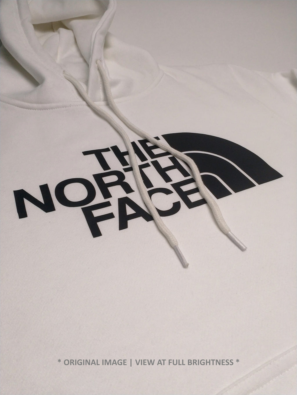 TNF White Hoodie
