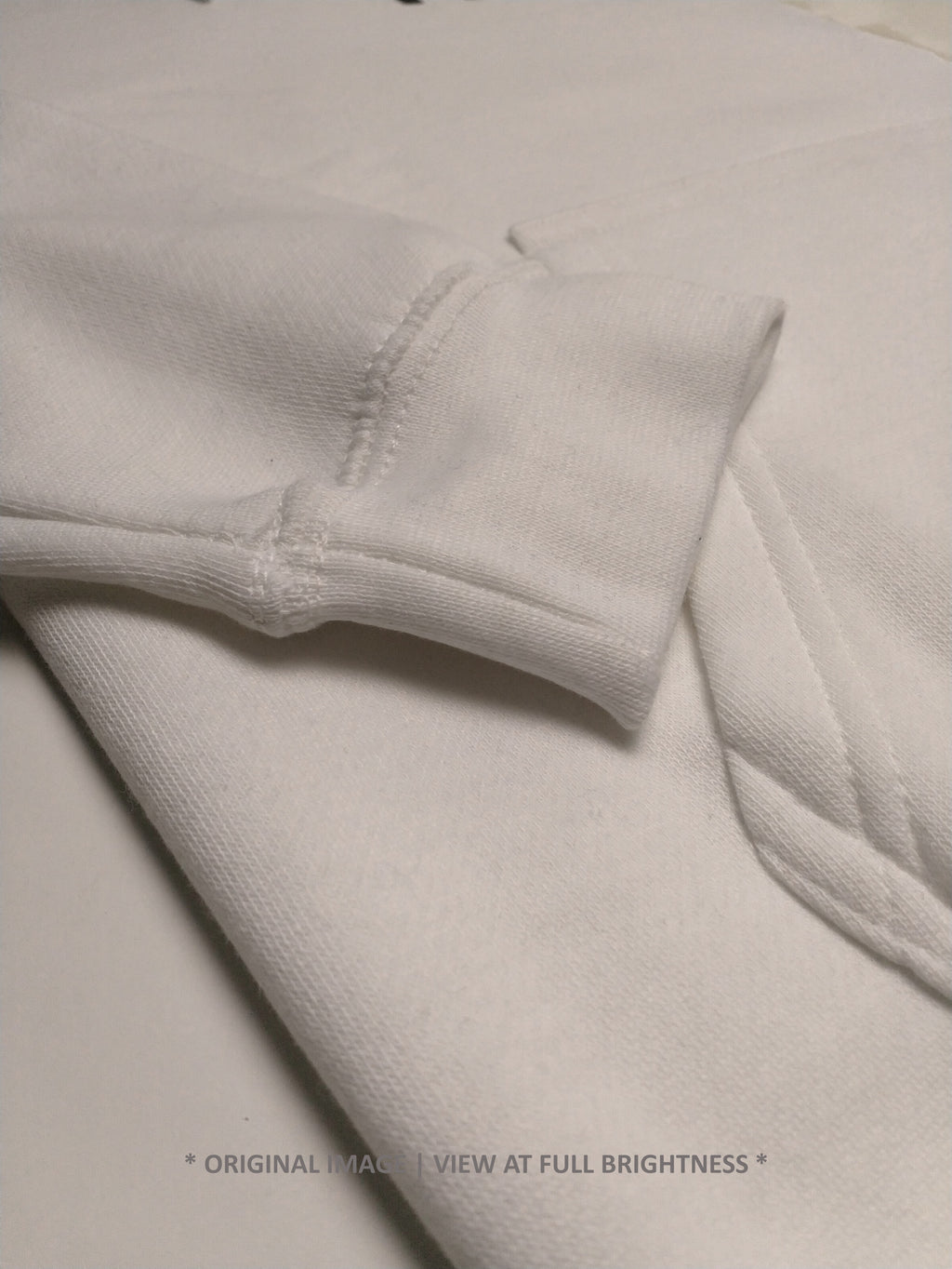 TNF White Hoodie