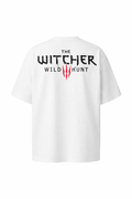 The Witcher Oversized White Tee