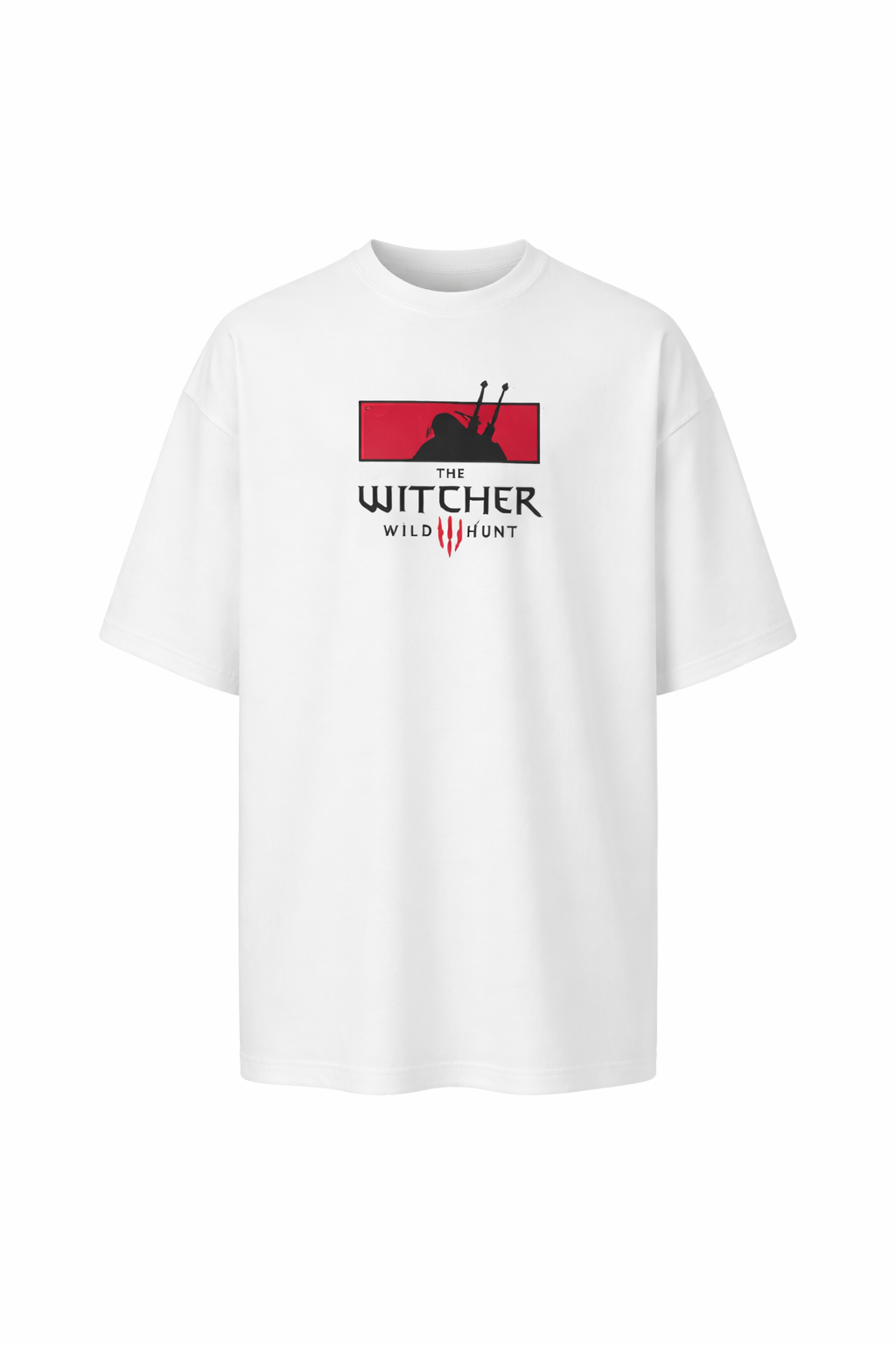 The Witcher Oversized White Tee